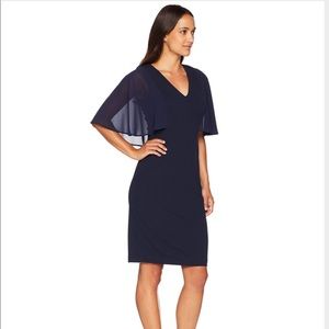 NWT Vince Camuto V-Neck with Chiffon Sleeves